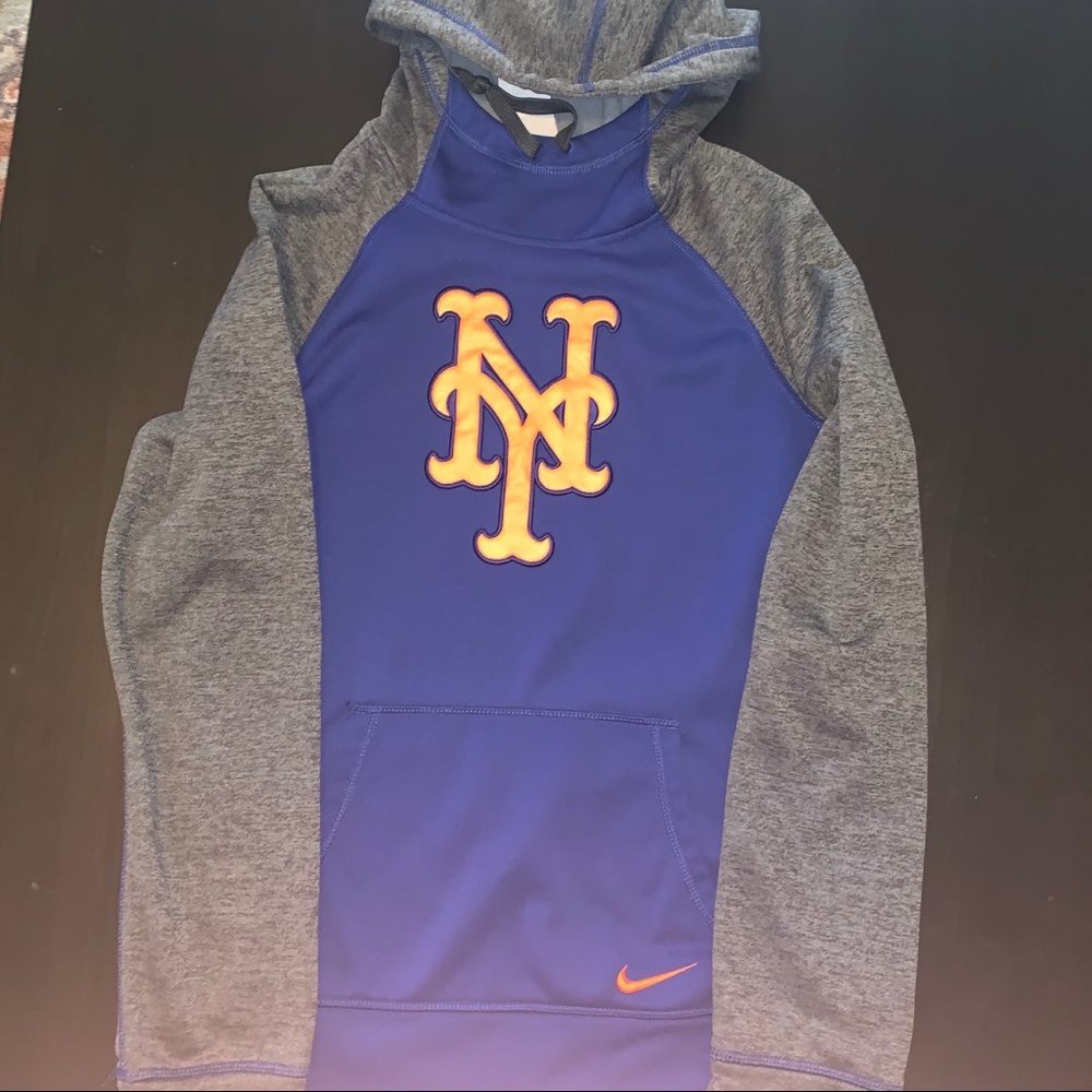 New York Mets Ladies Fleece Hoodie